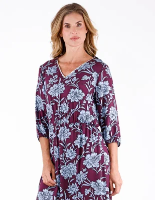 Vestido largo casual para mujer