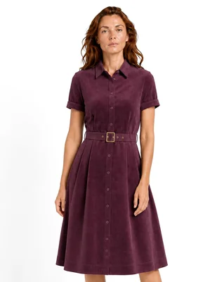 Vestido a la rodilla casual cleo para mujer