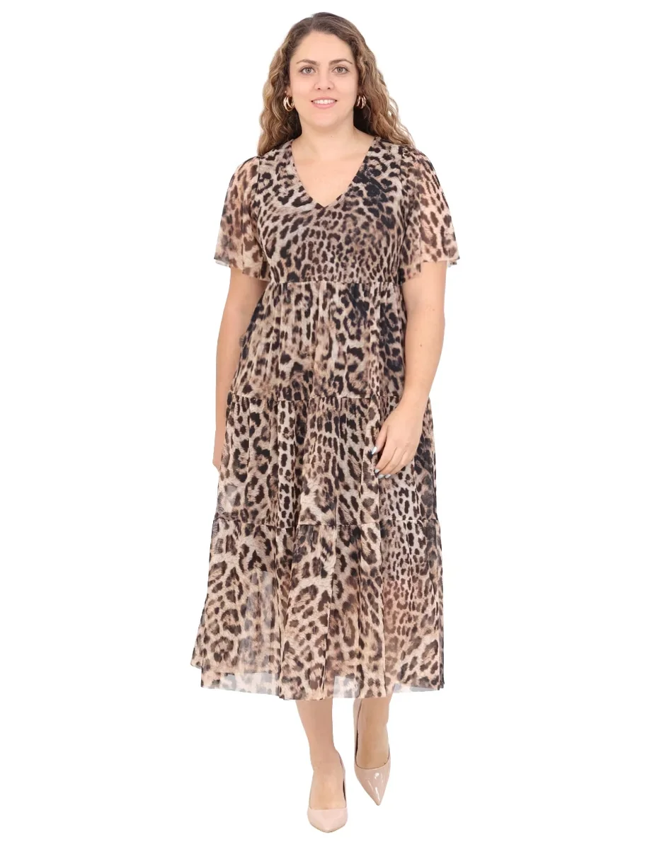Vestido midi formal grupo celina para mujer