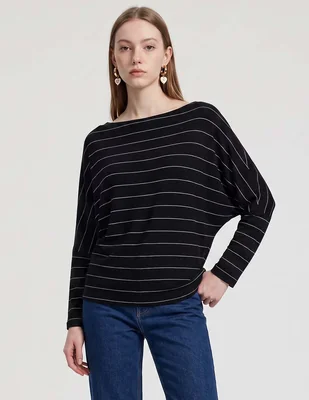 Blusa manga larga para mujer