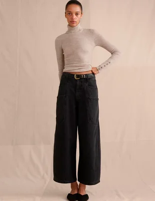 Pantalón amplio para mujer