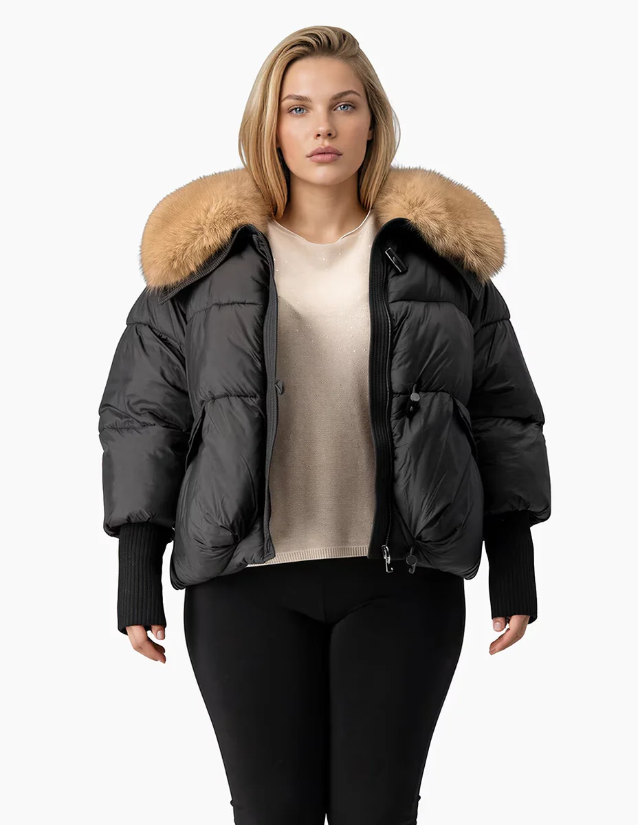 Chamarra acolchada para mujer