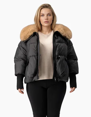 Chamarra acolchada para mujer