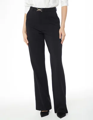 Pantalón de vestir recto para mujer