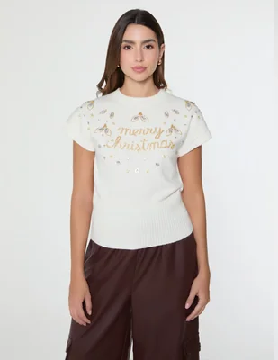 Chaleco de acrílico para mujer