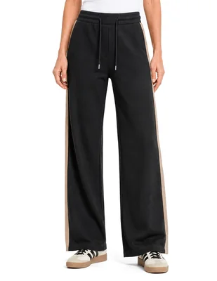 Pants regular con jareta para mujer