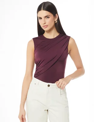 Body cuello redondo para mujer