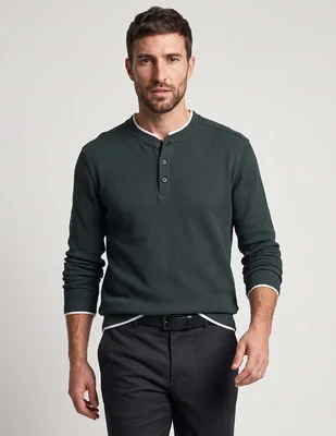 Playera cuello V para hombre