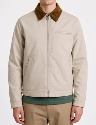 Chamarra casual con bolsillos para hombre