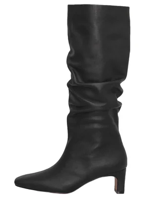 Bota Abajo de la rodilla de Piel para mujer