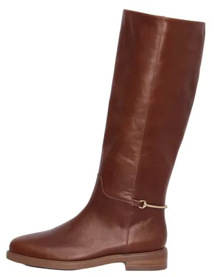 Bota Abajo de la rodilla de Piel para mujer