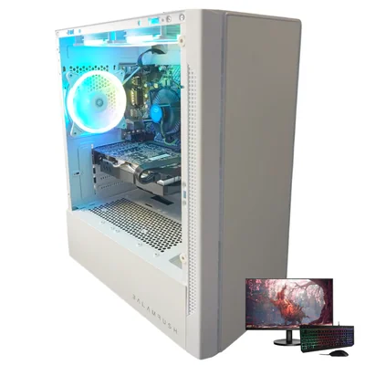 PC JATS GAMER INTEL CORE I5 11400F / AMD RX 580 8GB/ 16 GB RAM/ SSD 500GB / CERTIFICADA / MOUSE TECLADO RGB / MONITOR