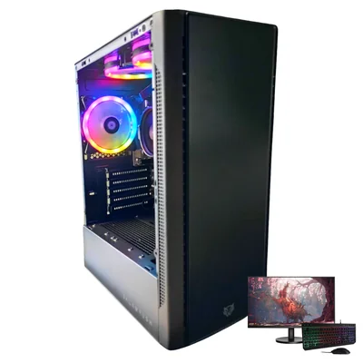PC JATS GAMER AMD RYZEN 5 8500G/ 16 GB RAM DDR5/ 1 TB SSD/ CERTIFICADA/TECLADO MOUSE RGB / MONITOR