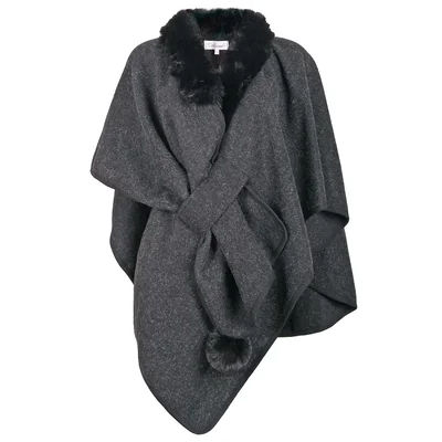 Capa Peluche Tira de Amarre Delirium para Mujer Casual