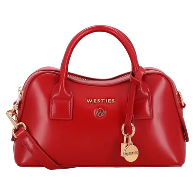 Bolsa Satchel Rojo Westies para Mujer