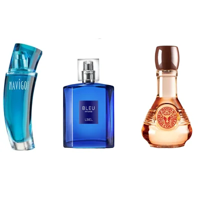 Set de Perfumes - Navigo jafra, Bleu Intense L'Bel y toro wild country de avon