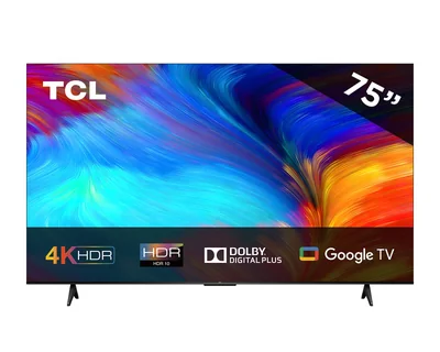 Pantalla Smart TV TCL LED 75 Pulgadas 4K 75S451G