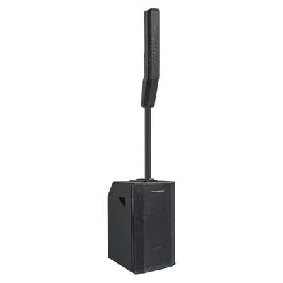 Sistema De Columna De Audio Profesional Audiobahn 1200w Rms Con Subwoofer 15” Dsp Eternal815