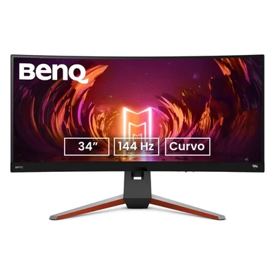 Monitor Gamer Curvo Benq Ex3410r 34” Wqhd 144hz 1ms Hdri Freesync – Ultra Ancho 21:9