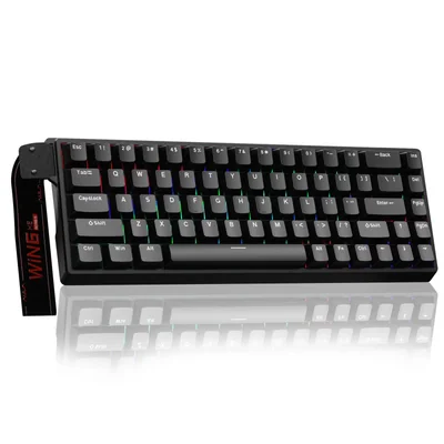 Teclado Gaming Aula Win68 He Mechanical 60% Retroiluminado Rgb - Venta Internacional.
