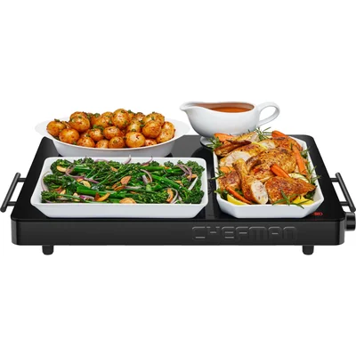 Bandeja De Calentamiento Eléctrica Chefman Con Control De Temperatura Ajustable - Venta Internacional.