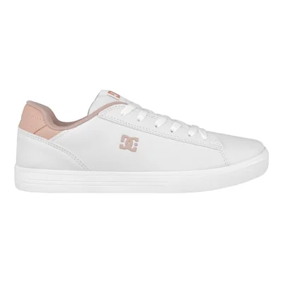 Tenis Dc Shoes Notch Color Blanco Mujer Modelo Adjs100128bo4