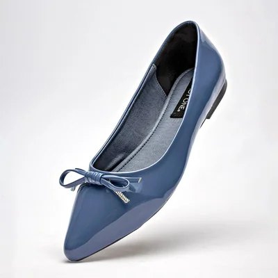 Flats Casuales Lady One Azul Dama