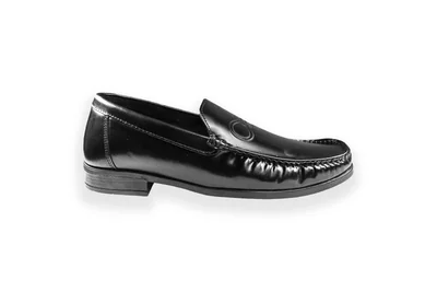 Mocasín Casual Benissimo 818 Negro De Piel Para Hombre