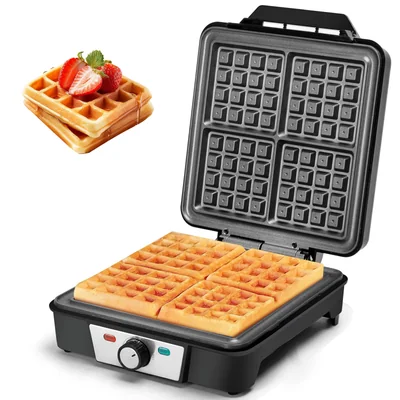 Wafleras Electrica 4 Waffles 1200w