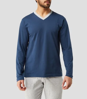 Playera Pijama manga larga Hombre