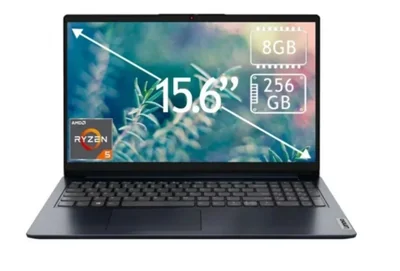 Laptop Lenovo IdeaPad 15.6” FHD | Ryzen 5 7520U | 8GB RAM | 256GB SSD | Windows 11 | Azul