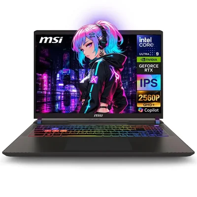 Laptop msi vector ai rtx 5080 core ultra 9 32gb 2tb 16"