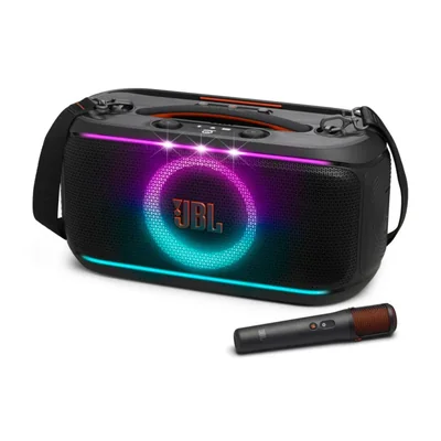 Parlante portátil inalámbrico JBL PartyBox On-The-Go 2 con micrófono
