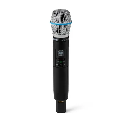 Transmisor de mano inalámbrico Shure SLXD2+ con cápsula SM58