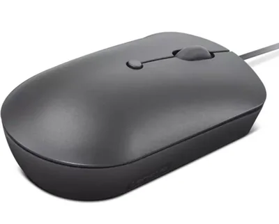 Ratón Lenovo 540 USB‑C con cable 4 botones gris tormenta