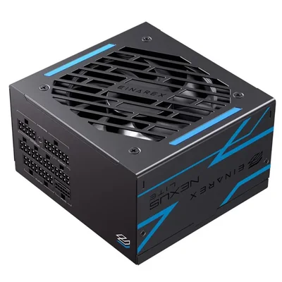 EINAREX Nexus Lite Fuente de Poder para PC 850 W ATX 3.1 Modular Certificación Cybenetics Gold PCIe 5.1