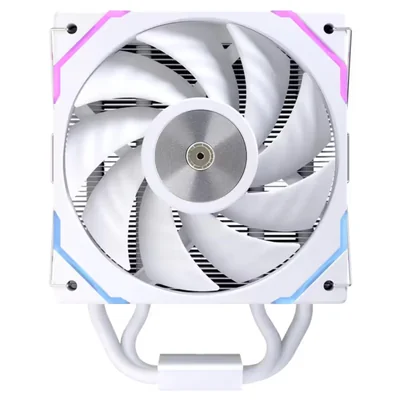 EINAREX Glide G100 Disipador para Procesador con Pantalla Digital de Temperatura ARGB Blanco Intel AMD