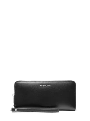 Bolso de mano Michael Kors Jet Set Travel de cuero negro
