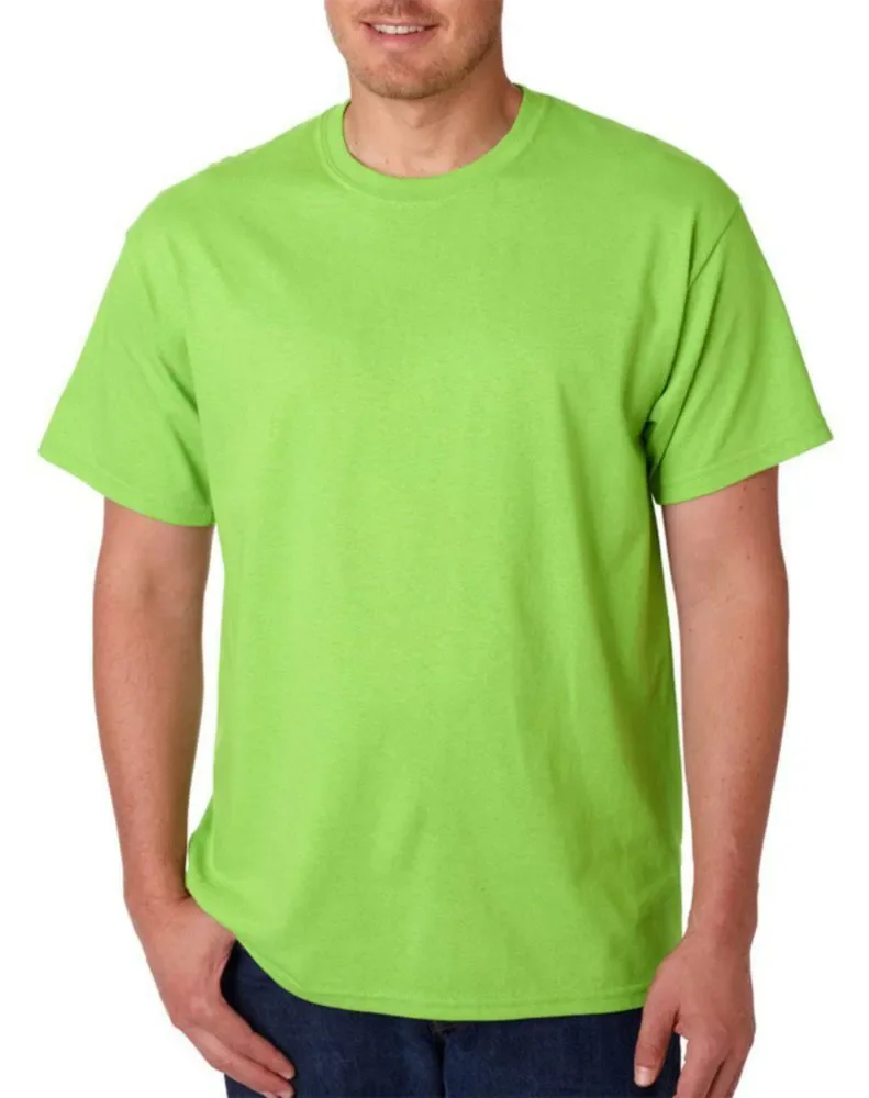 Playera Gildan G5000 Verde Lima Talla X-Large