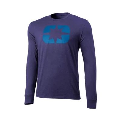 Camisa Polaris Icon de manga larga azul marino talla S