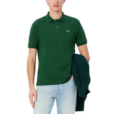 Camisa Polo Lacoste L.12.12 Original Piqué Verde XXL