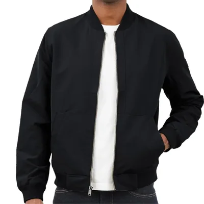 Chaqueta Bomber Lucky Brand Negra Talla XL