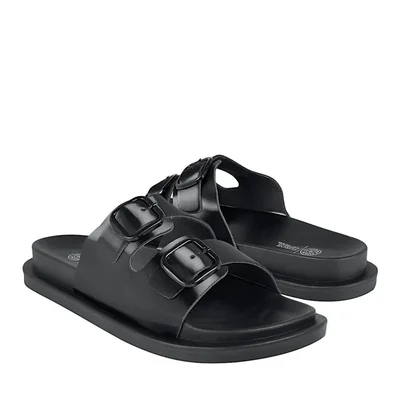 SANDALIAS DAMA FUROR 24043 SINTÉTICO NEGRO