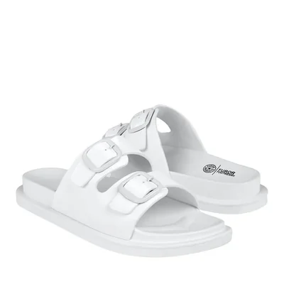 SANDALIAS DAMA FUROR 24045 SINTÉTICO BLANCO