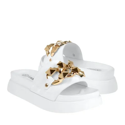 SANDALIAS DAMA FUROR 24025 SIMIPIEL BLANCO