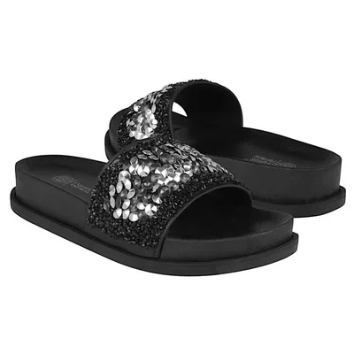 SANDALIAS DAMA FUROR 19563 SINTETICO NEGRO