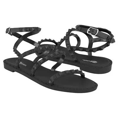 SANDALIAS DAMA FUROR 24069 SIMIPIEL NEGRO