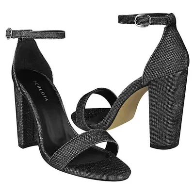 SANDALIAS DAMA PERUGIA 10921 GLITTER PLATA
