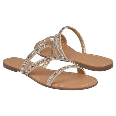 SANDALIAS CASUALES PARA DAMA STYLO 11637 ROSA