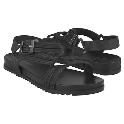 SANDALIAS DAMA FUROR 24049 SINTETICO NEGRO